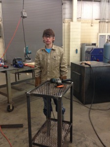 Jodee Bulter Central FFA rod oven stand