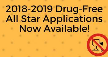 2018-2019 Drug-Free All Star Applications Now Available!