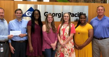 Georgia-Pacific Presents Scholarships to Diboll Day Queen Candidates