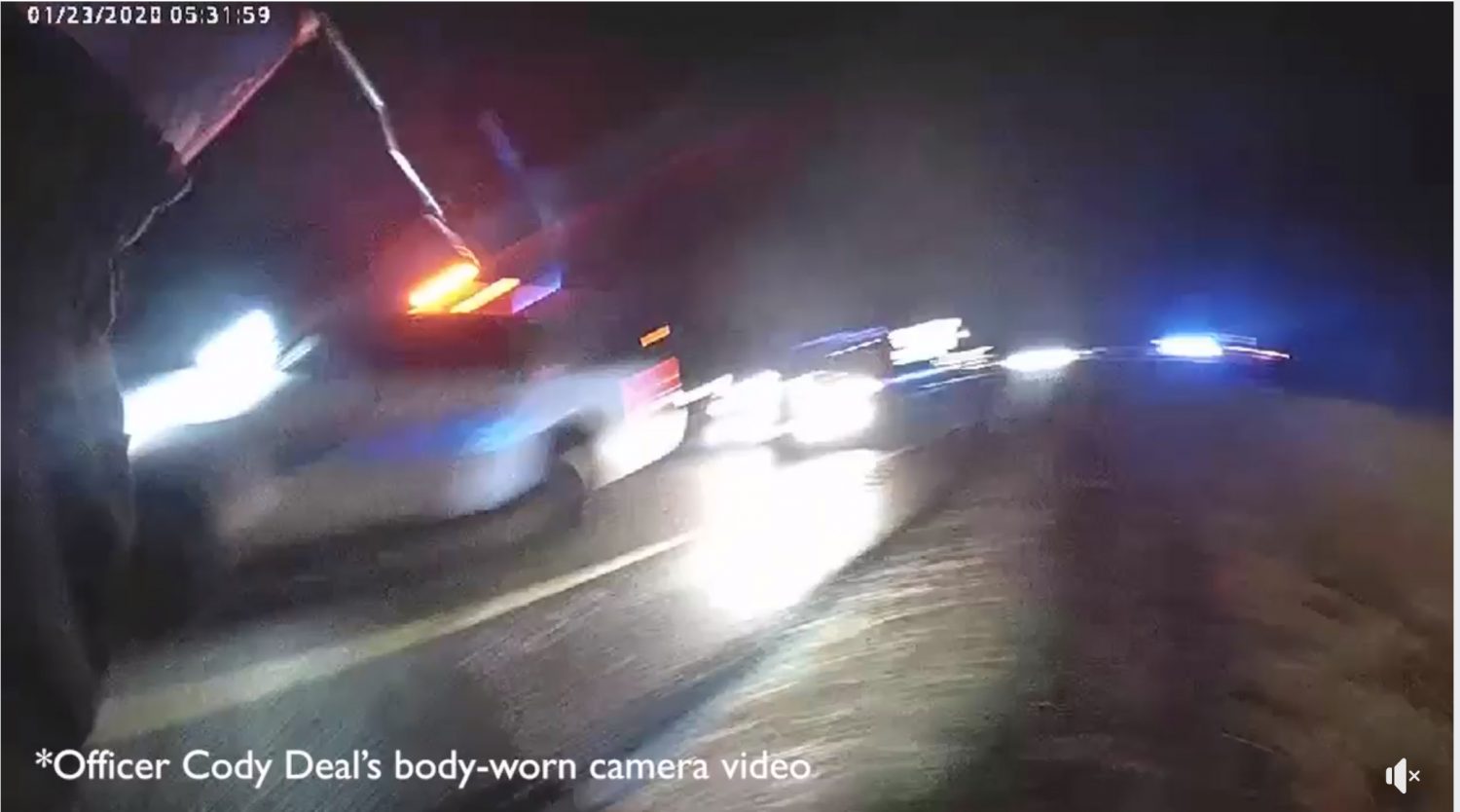 Dramatic Video: Lufkin Police Unit Rear Ended Dramatic Video: Lufkin Police Unit Rear Ended