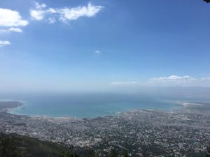 A photo of the coast of Haiti.
