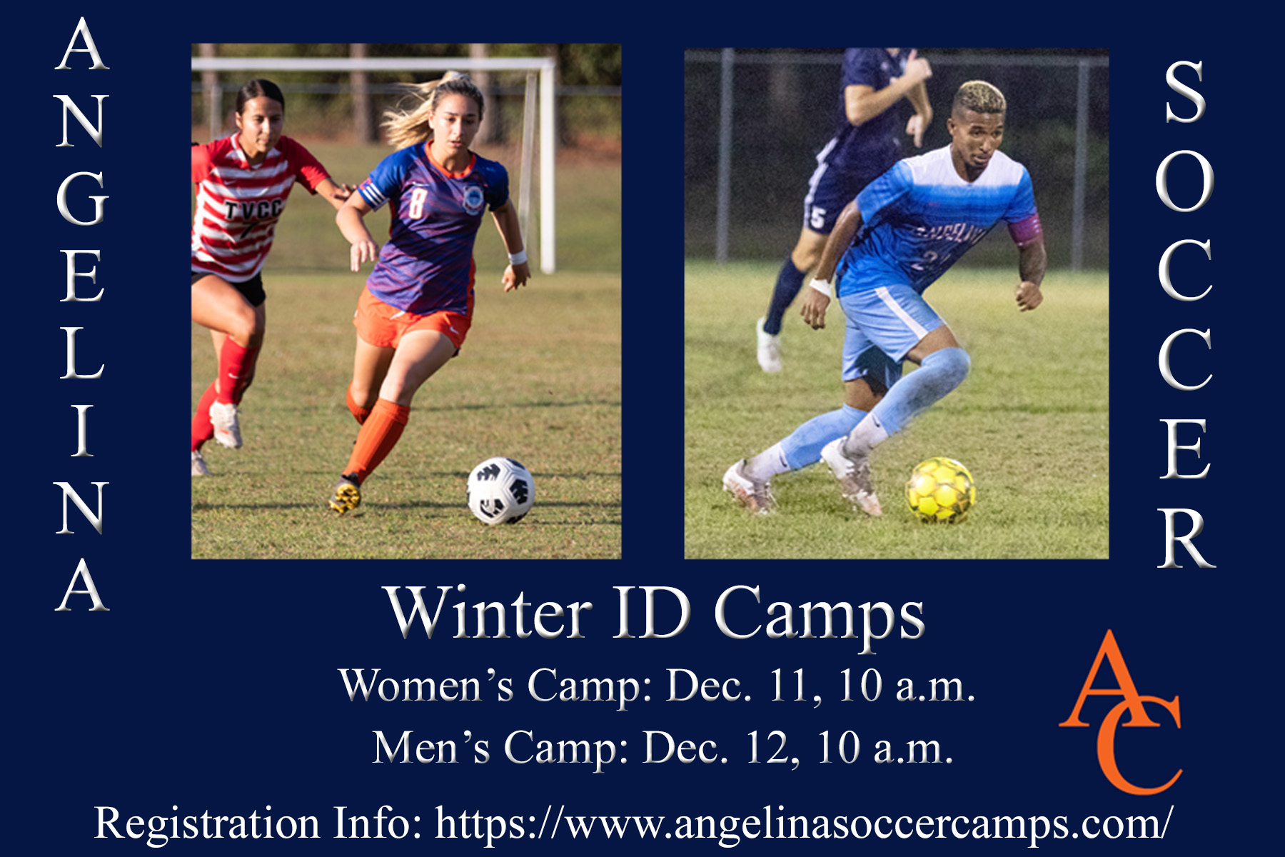 Angelina College Soccer Program Hosting Winter ID Camps Teams Reloading