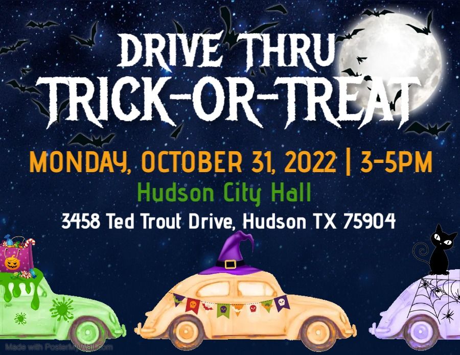 Drive Thru Trick-or-Treat - Texas Forest Country Living